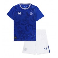 Maglie da calcio Everton Ashley Young #18 Prima Maglia Bambino 2024-25 Manica Corta (+ Pantaloni corti)